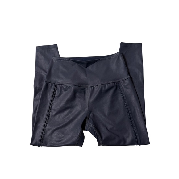 Beyond Yoga Pants - Beyond Yoga Faux Leather High Waisted Leggings Size M